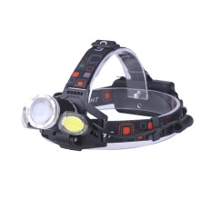 Powerful T6 COB Focusable USB Head Torch Light